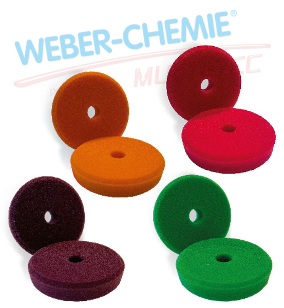 WEBER-CHEMIE Thermopad / Polierpad 75 mm